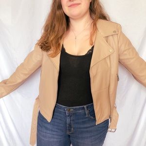 Vegan Leather Jacket